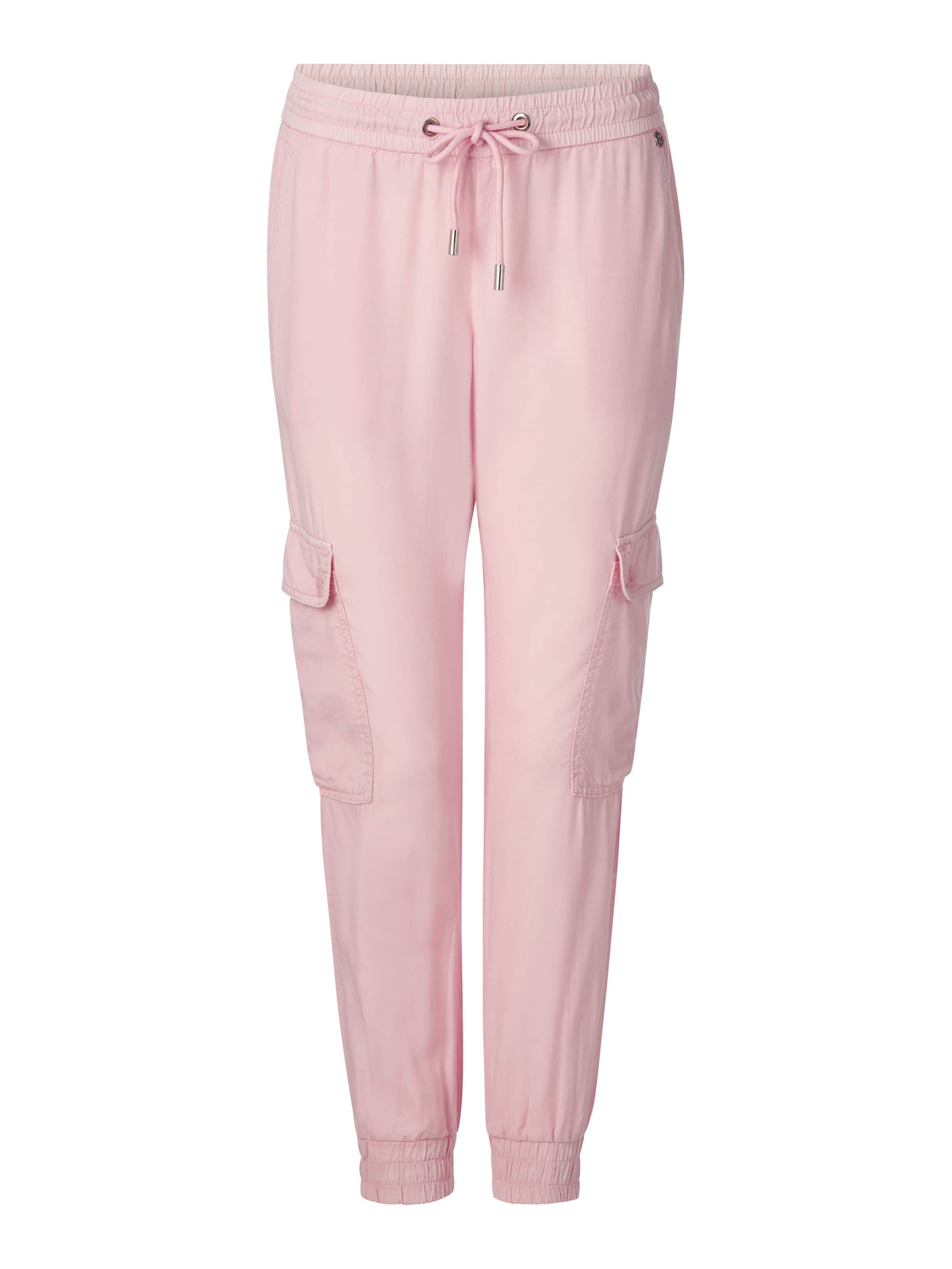 Rich & Royal Alt kitsenev Klapptaskutega püksid, värv roosa: eest vaates