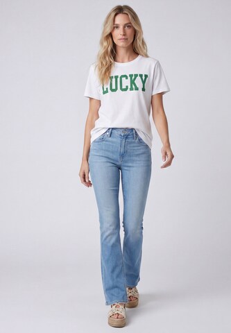 usha FESTIVAL - Camiseta 'Irish' en blanco