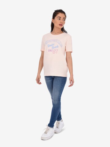 AÉROPOSTALE Shirt 'Venice' in Roze