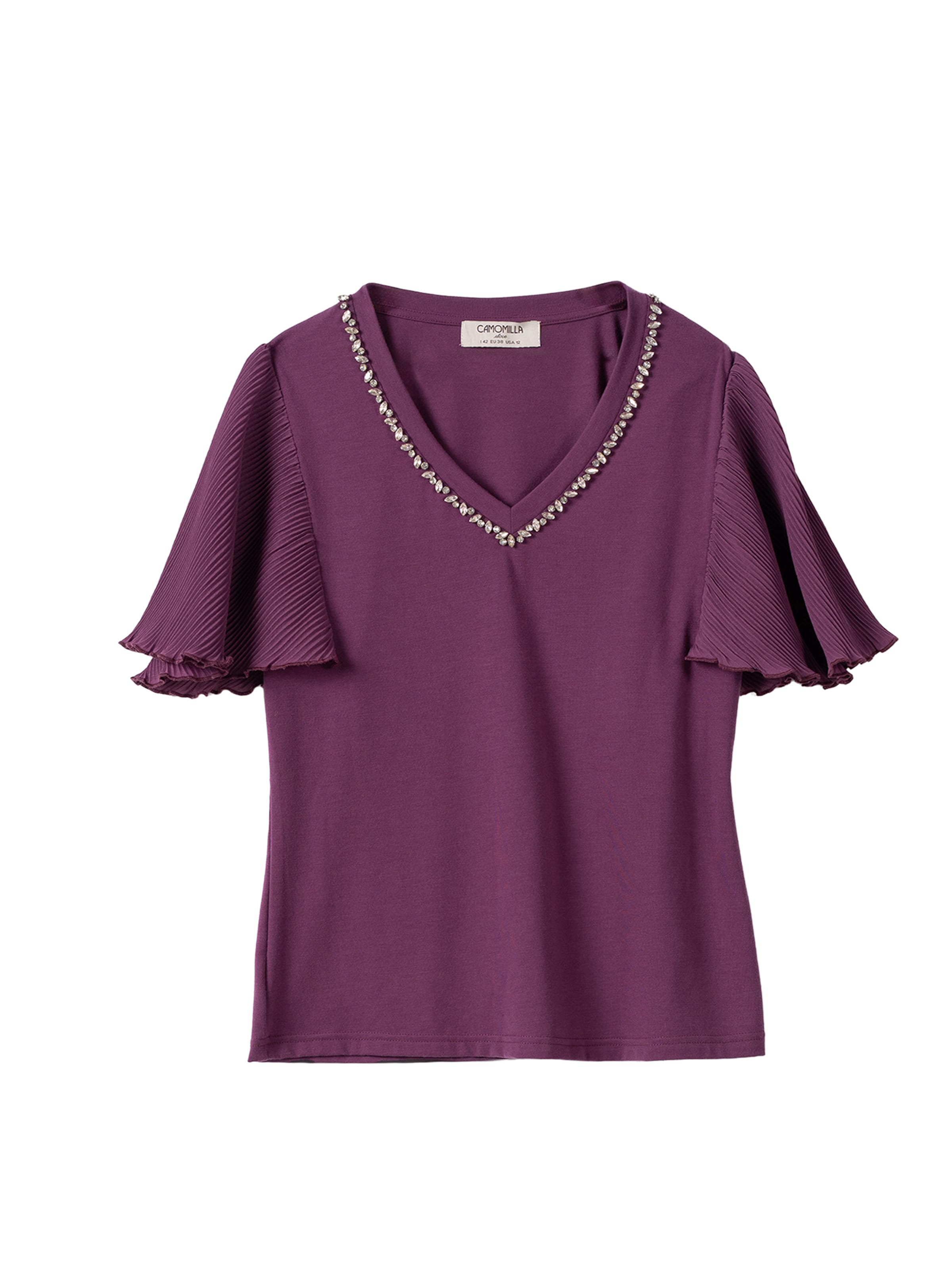 Camomilla Italia Shirt 'Siby' in Lila: voorkant