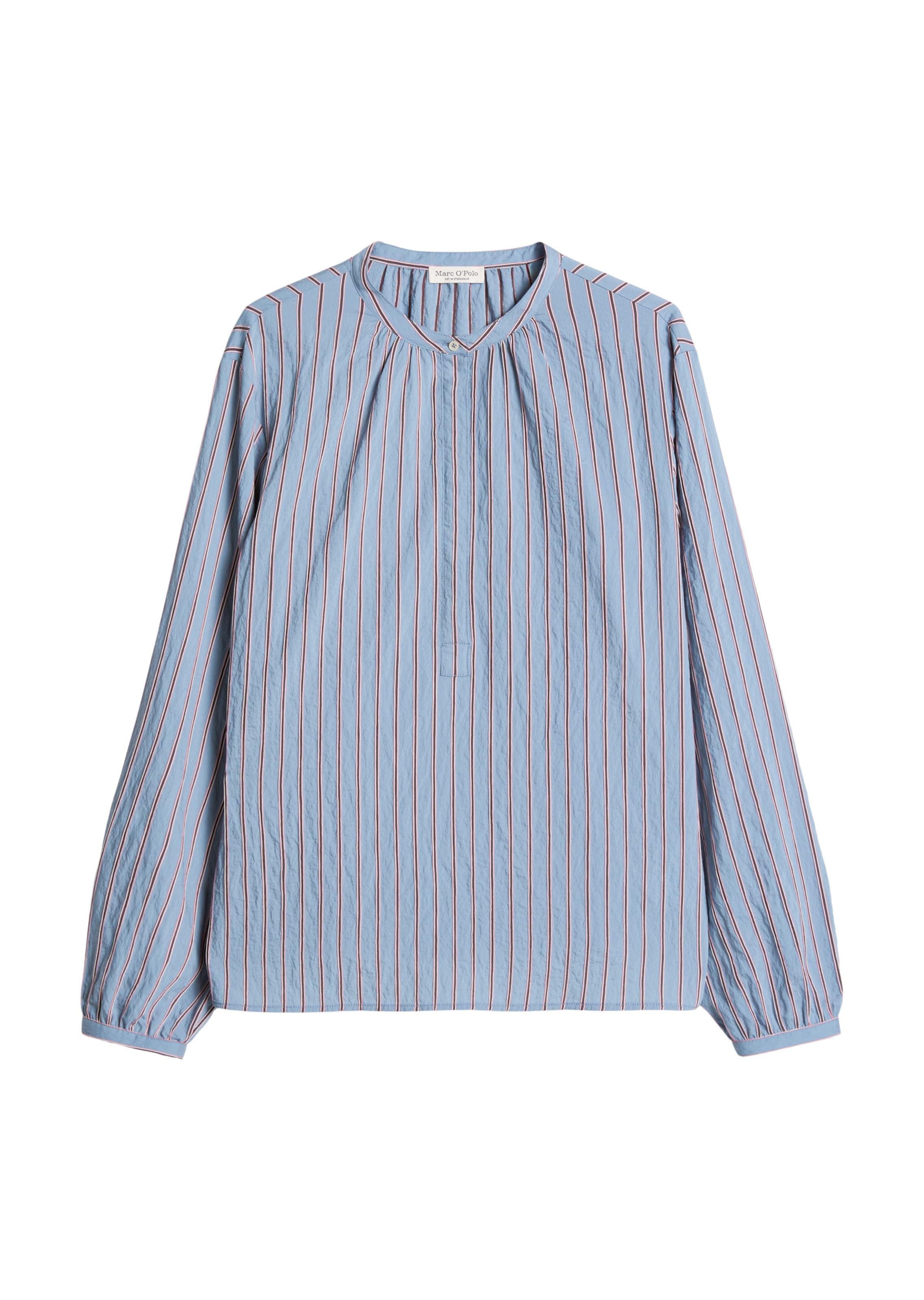 Marc O'Polo Bluse in Blau: Vorderseite