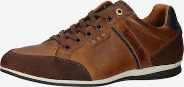 PANTOFOLA D'ORO Sneakers 'Roma' in Brown: front