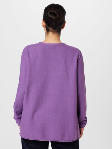 SAMOON Pullover in Lila