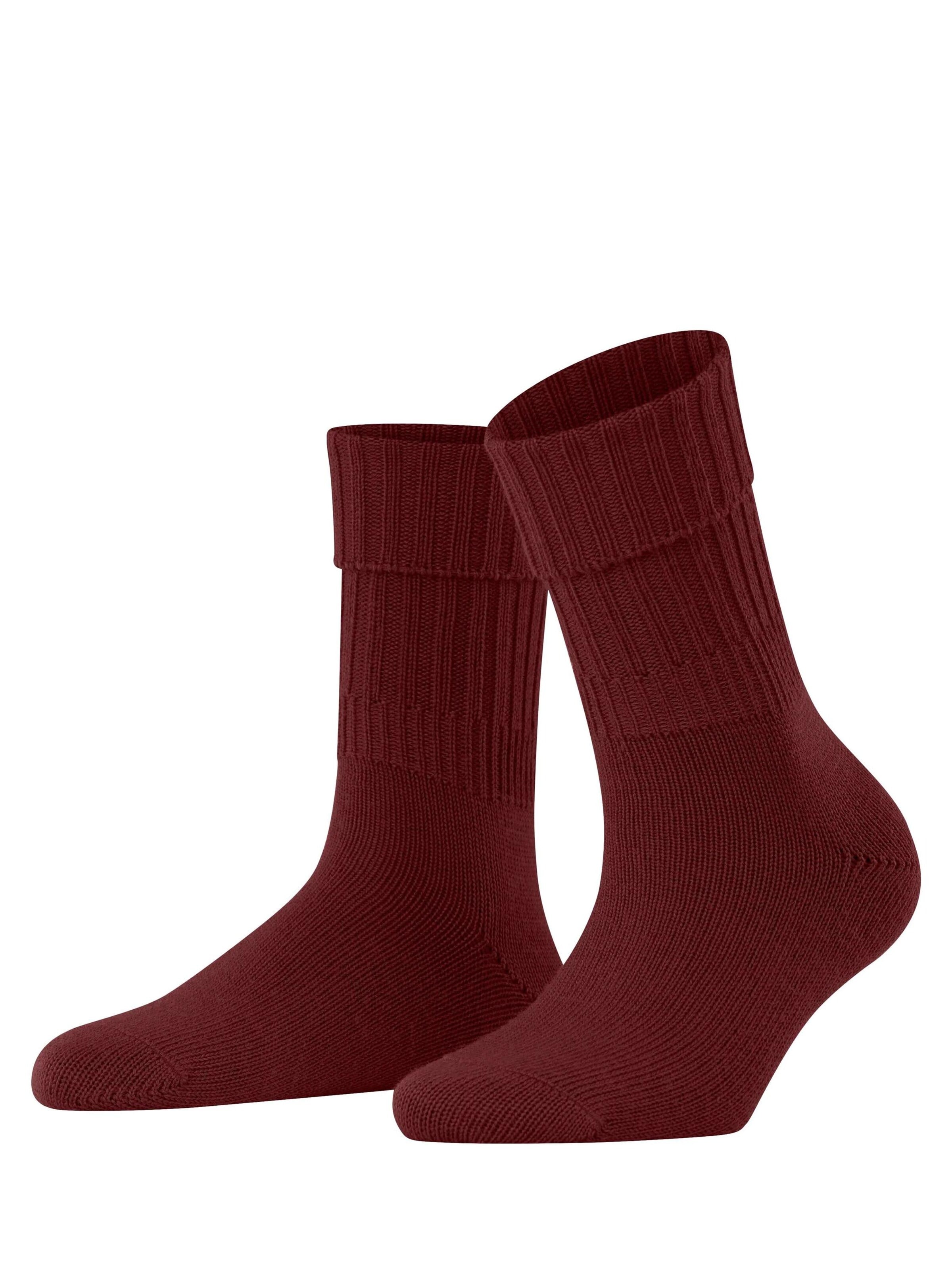 FALKE Socken 'Striggings Rib'‌‌‌ in Rot: Vorderseite