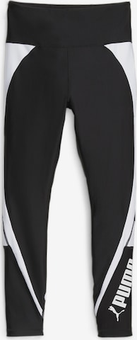 PUMA Skinny Sportbroek in Zwart: voorkant