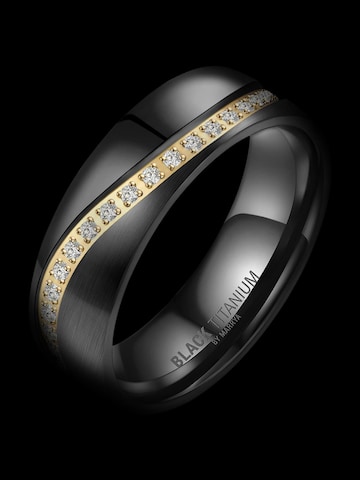 Anello 'MARRYA Ehering BT-03 aus Black Titanium' di MARRYA in nero