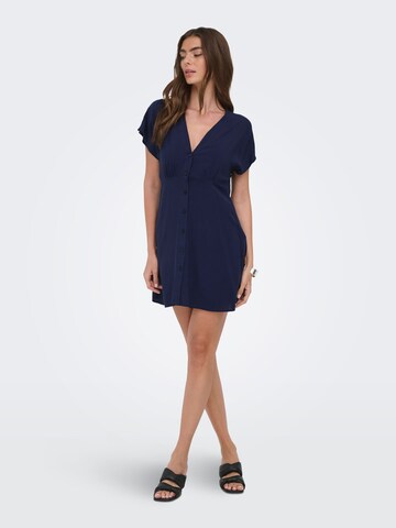 ONLY Blusekjole 'ONLNova' i blå