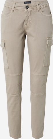 Jeans cargo di Sublevel in beige: frontale
