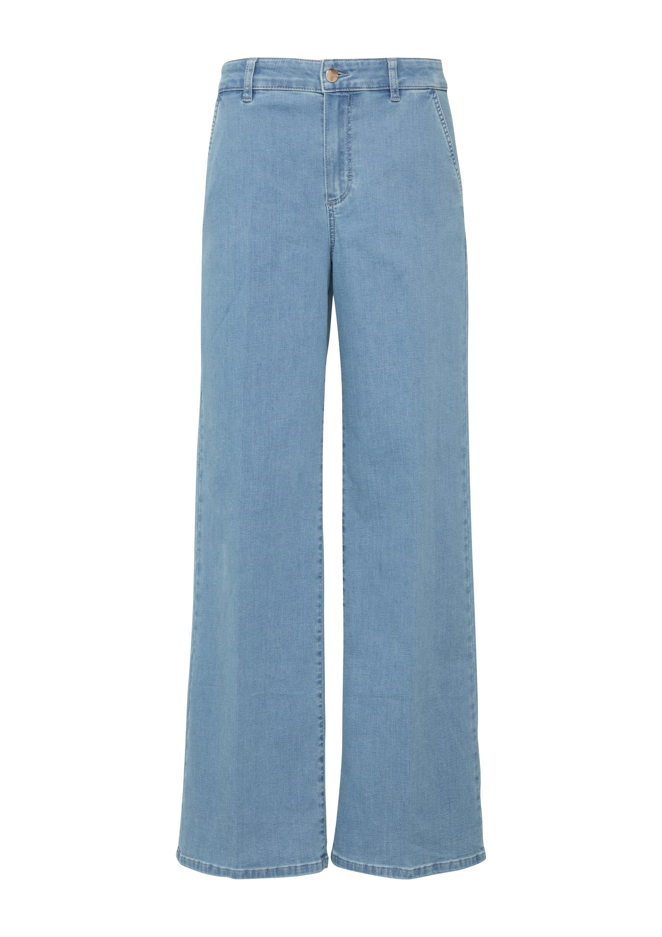 COMMA Jeans in Blauw: voorkant