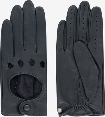 Gants 'Rom' Roeckl en bleu : devant