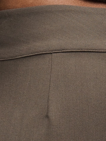 Samsøe Samsøe Широкий Плиссированные брюки 'Salaney' в Коричневый