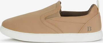 Scarpa slip-on di Boggi Milano in beige: frontale