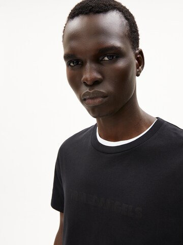 ARMEDANGELS T-Shirt JAAMES (GOTS) in Schwarz: Vorderseite