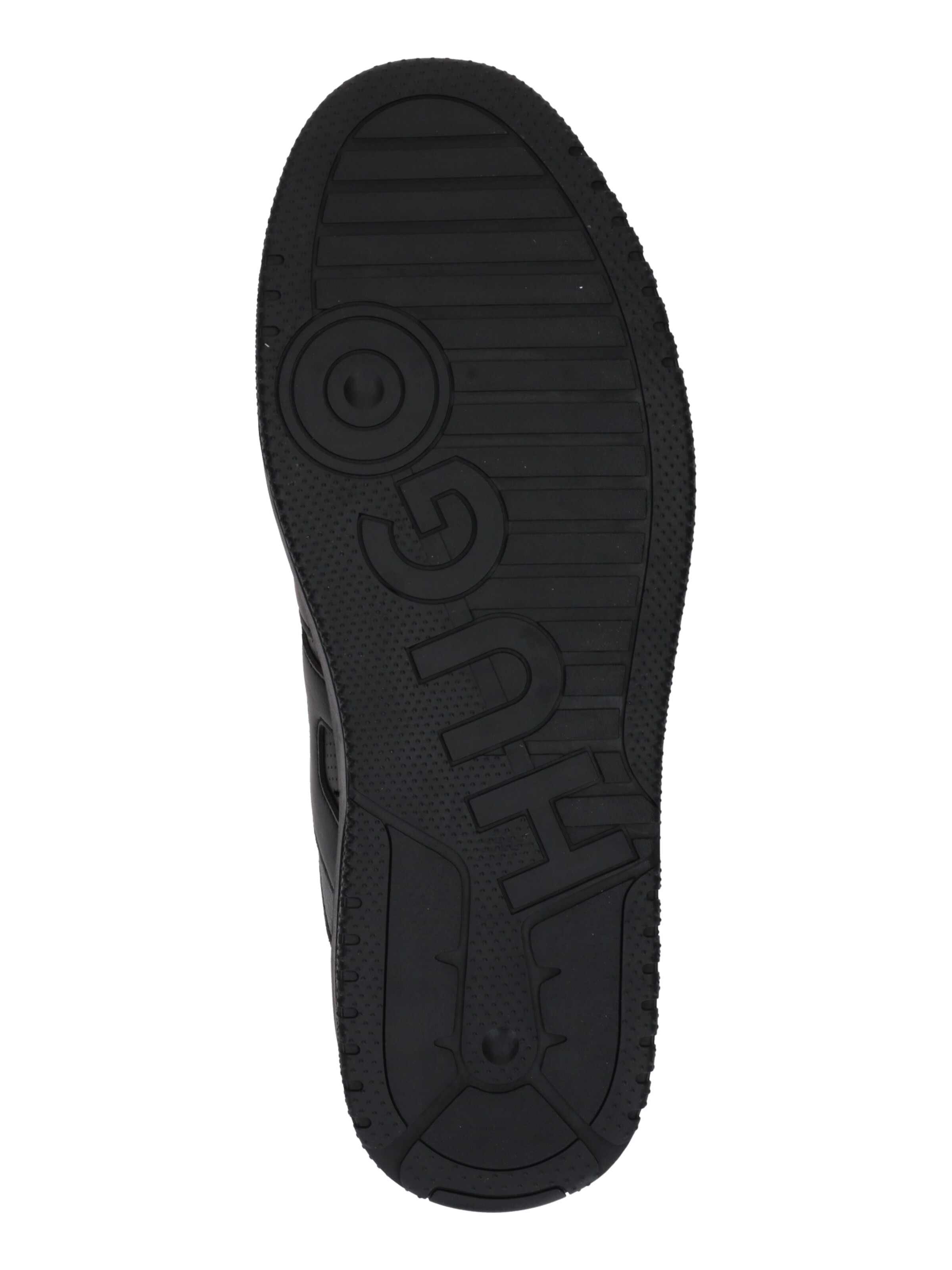 HUGO Matalavartiset tennarit 'Hadrian' värissä musta