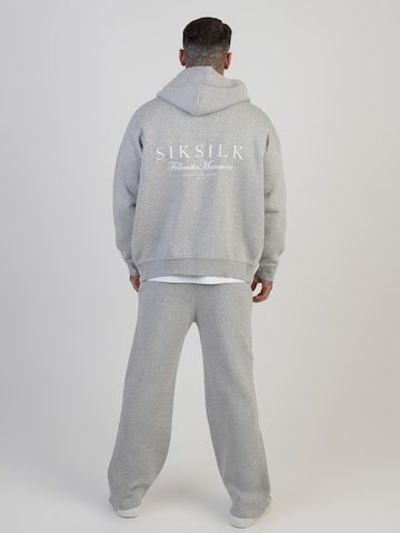 évasé Pantalon de sport SikSilk en gris