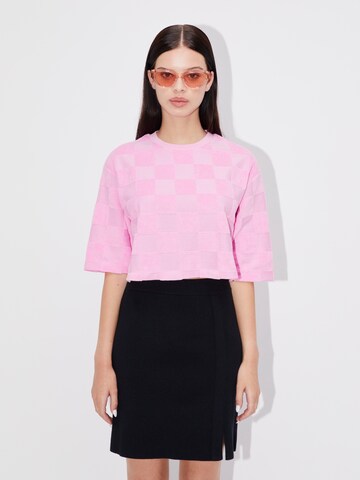 LeGer by Lena Gercke - Camisa 'Heather' em rosa: frente