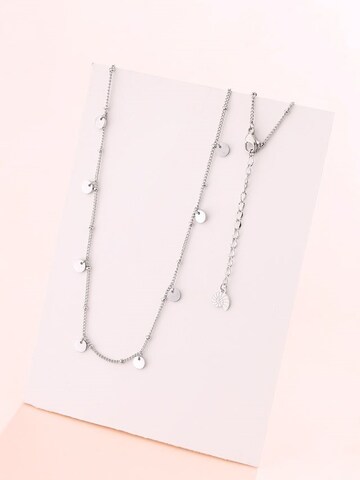 Hey Happiness Kette 'Looped' in Silber