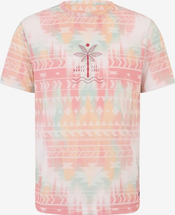 T-Shirt 'Pocosol' Just Rhyse en orange : devant