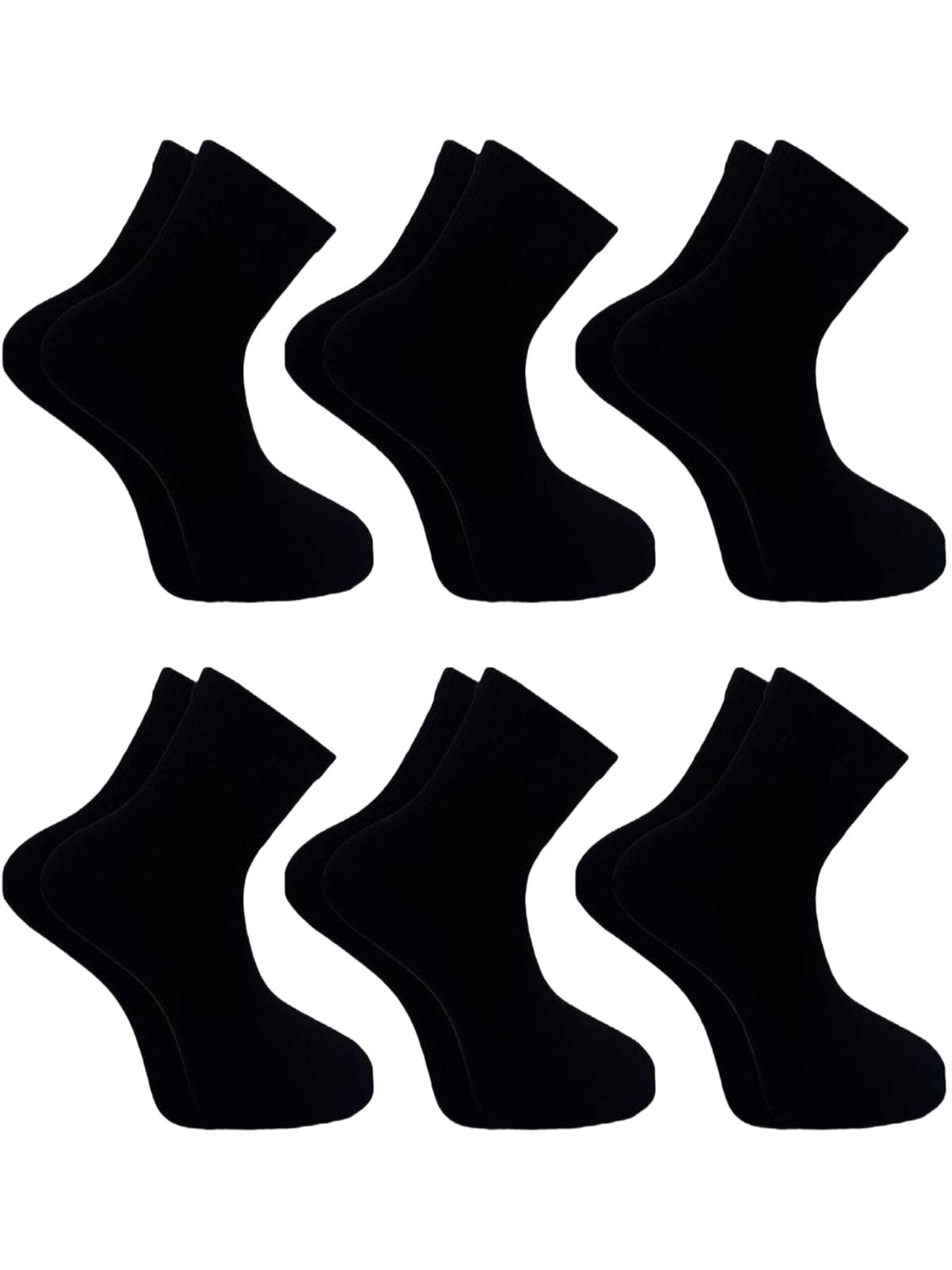 El Sueno Socks 'Quarter Sportsocken' in Black: front