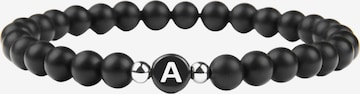 GOOD.designs Armband 'A' in Zwart: voorkant