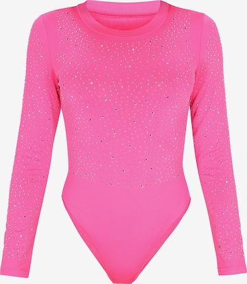 faina Боди в Ярко-розовый: спереди