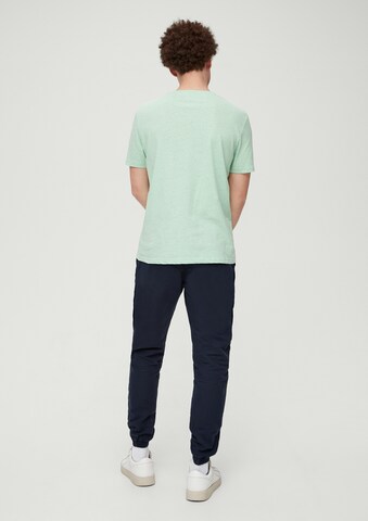 QS Tapered Broek in Blauw