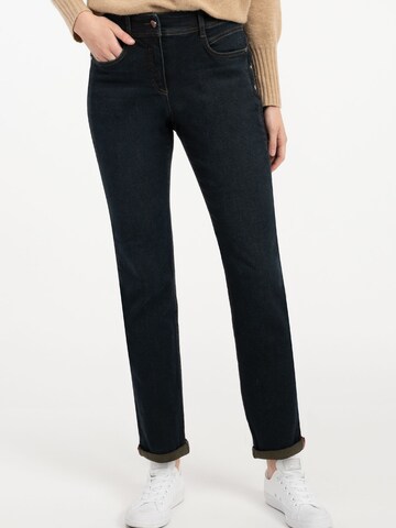 Recover Pants Slim fit Trousers 'Darlin' in Green: front