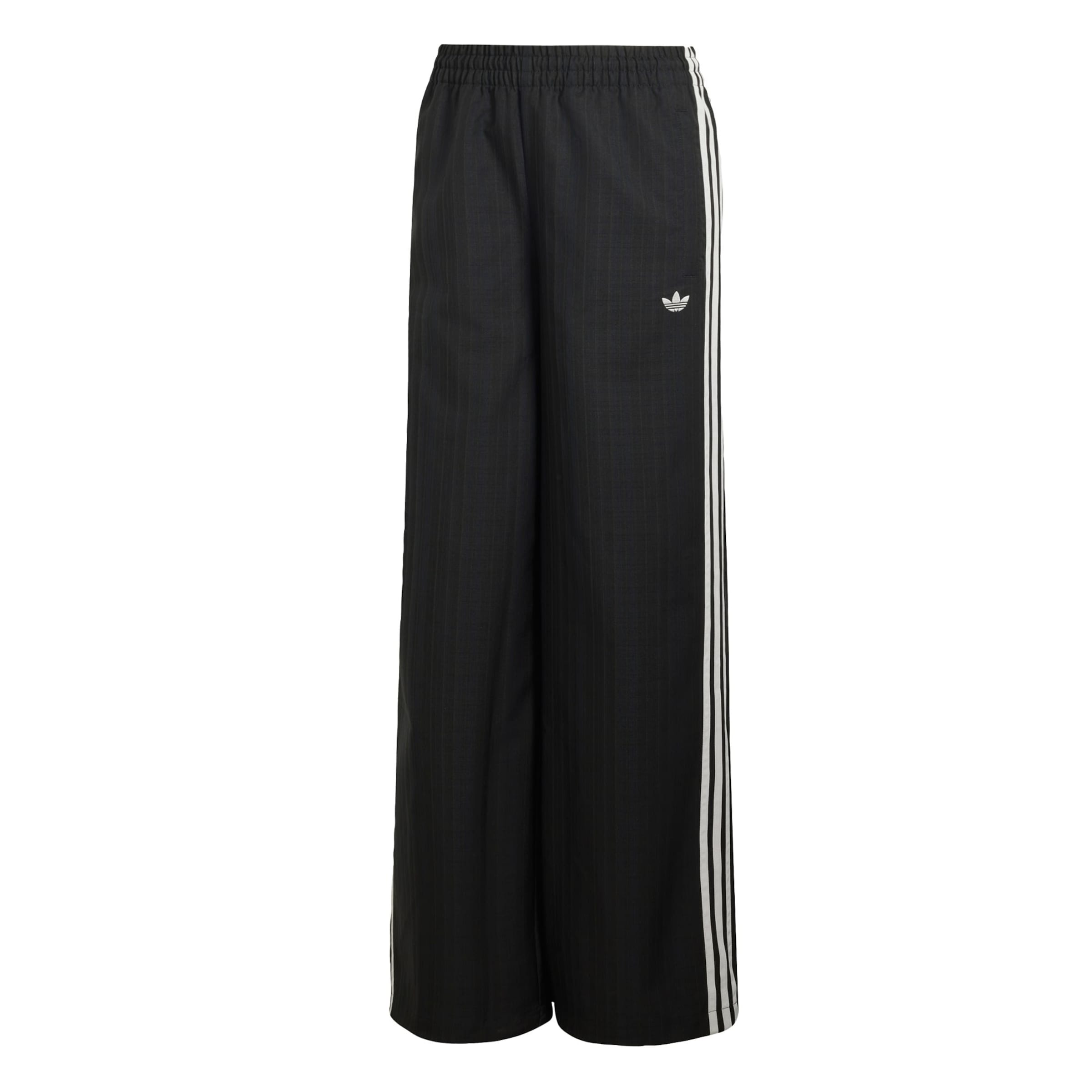 Wide leg Pantaloni di ADIDAS ORIGINALS in nero: frontale