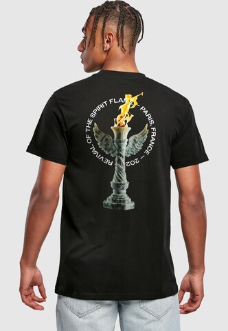 T-Shirt 'Spririt Flame' Mister Tee en noir : devant