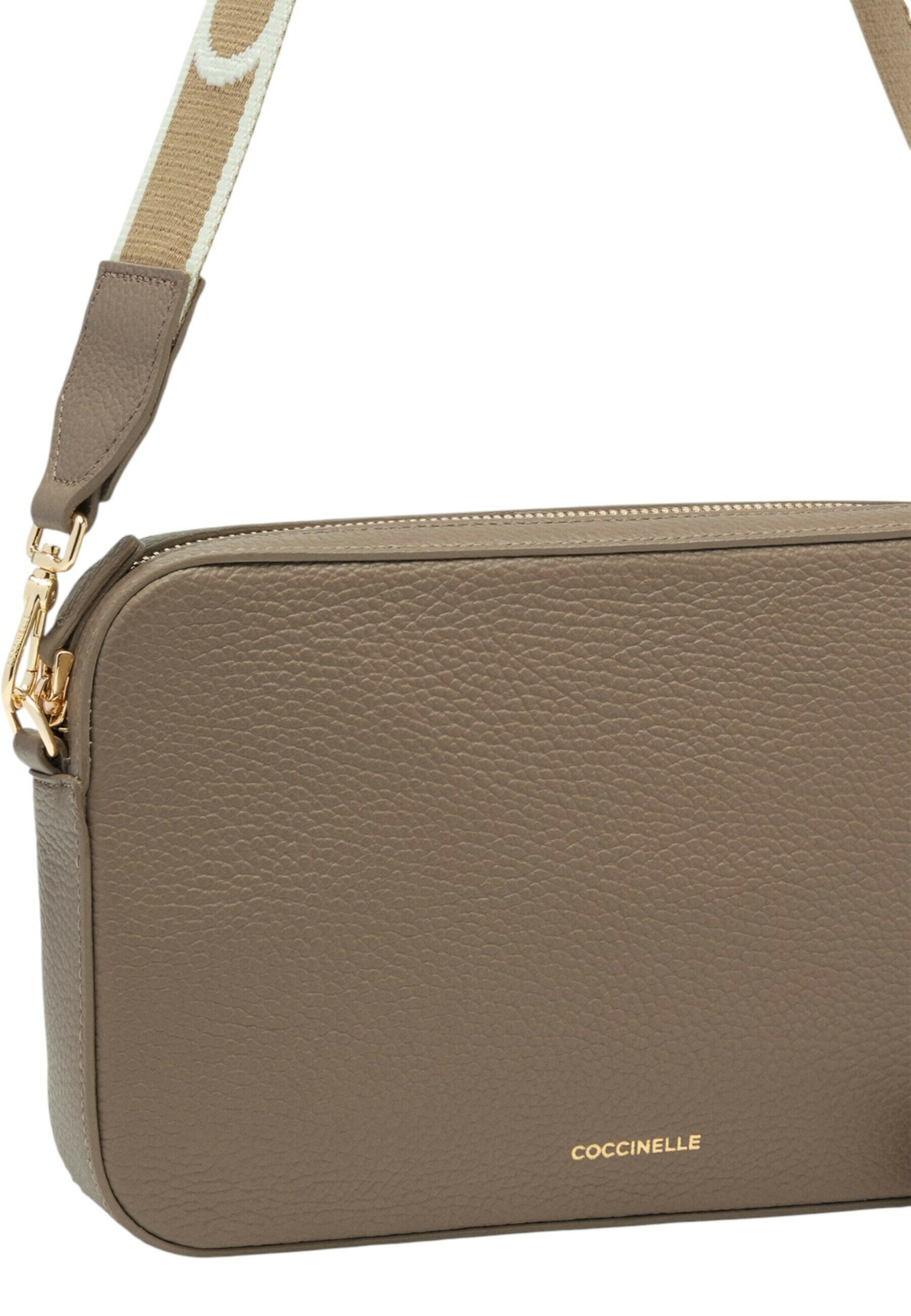 Sac bandoulière 'Tebe' Coccinelle en beige