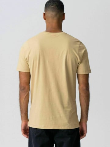 TEESHOPPEN - Regular Fit Camisa ' Organic Basic ' em bege