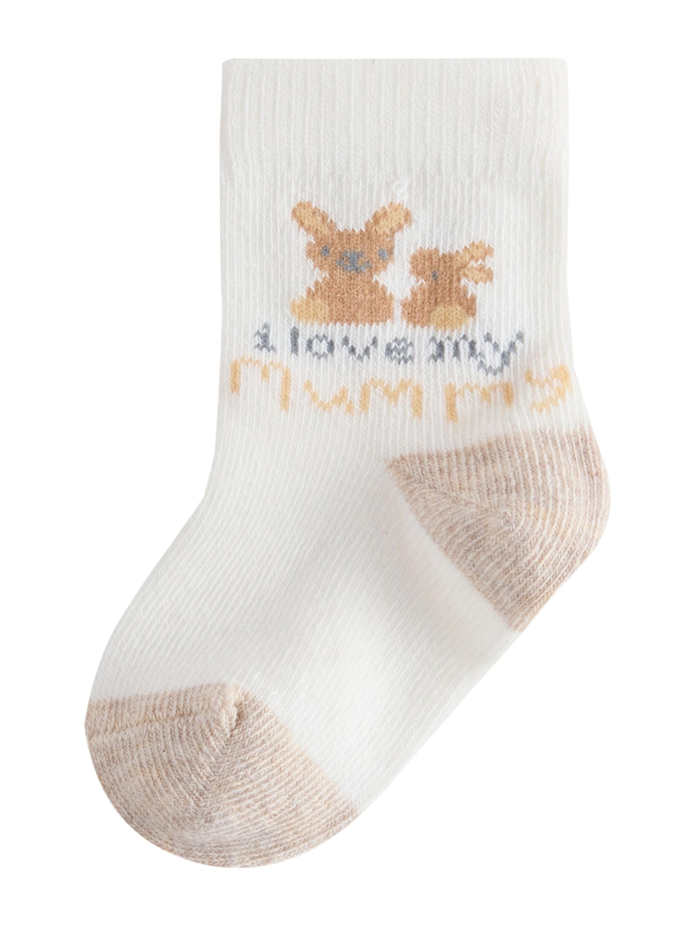 Chaussettes Next en beige