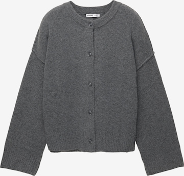 Pull&Bear Kardigán - Sivá: predná strana