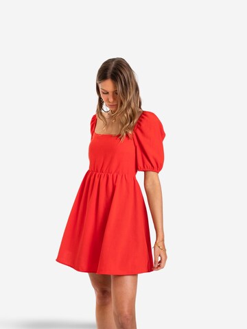 THE-ARE Dress in Red