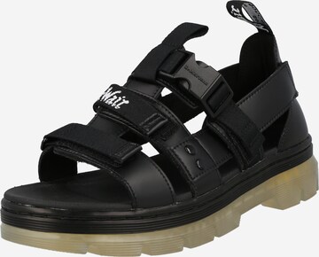 Dr. Martens Trekkingsandal 'PEARSON' i svart: framsida