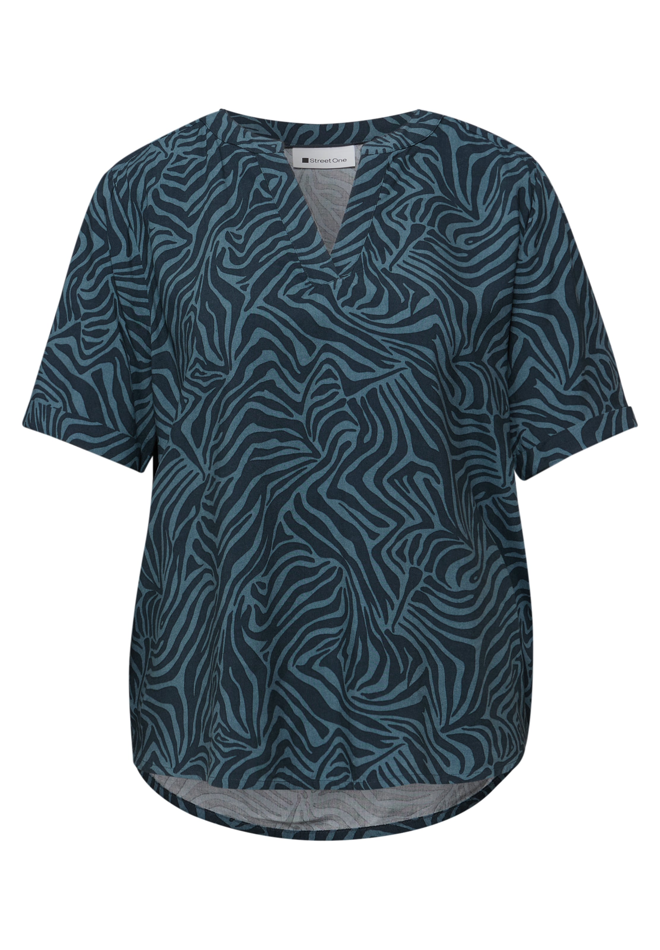 STREET ONE Bluse in Grün: Vorderseite