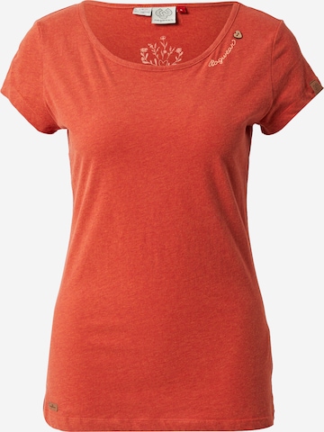Ragwear T-Shirt 'MINT' in Orange: predná strana