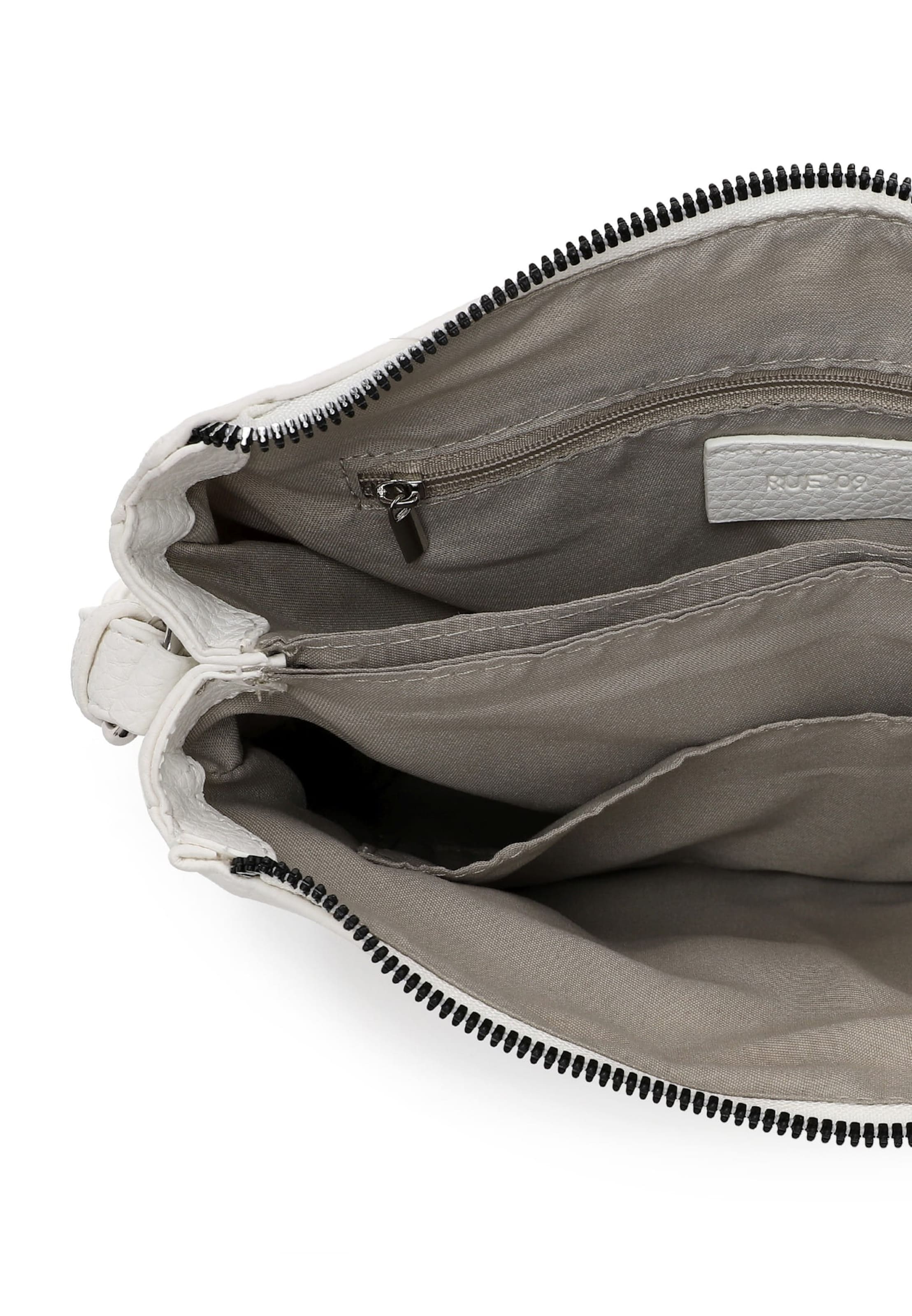 Borsa a spalla ' E&N Beziers RUE 09 ' di Emily & Noah in bianco