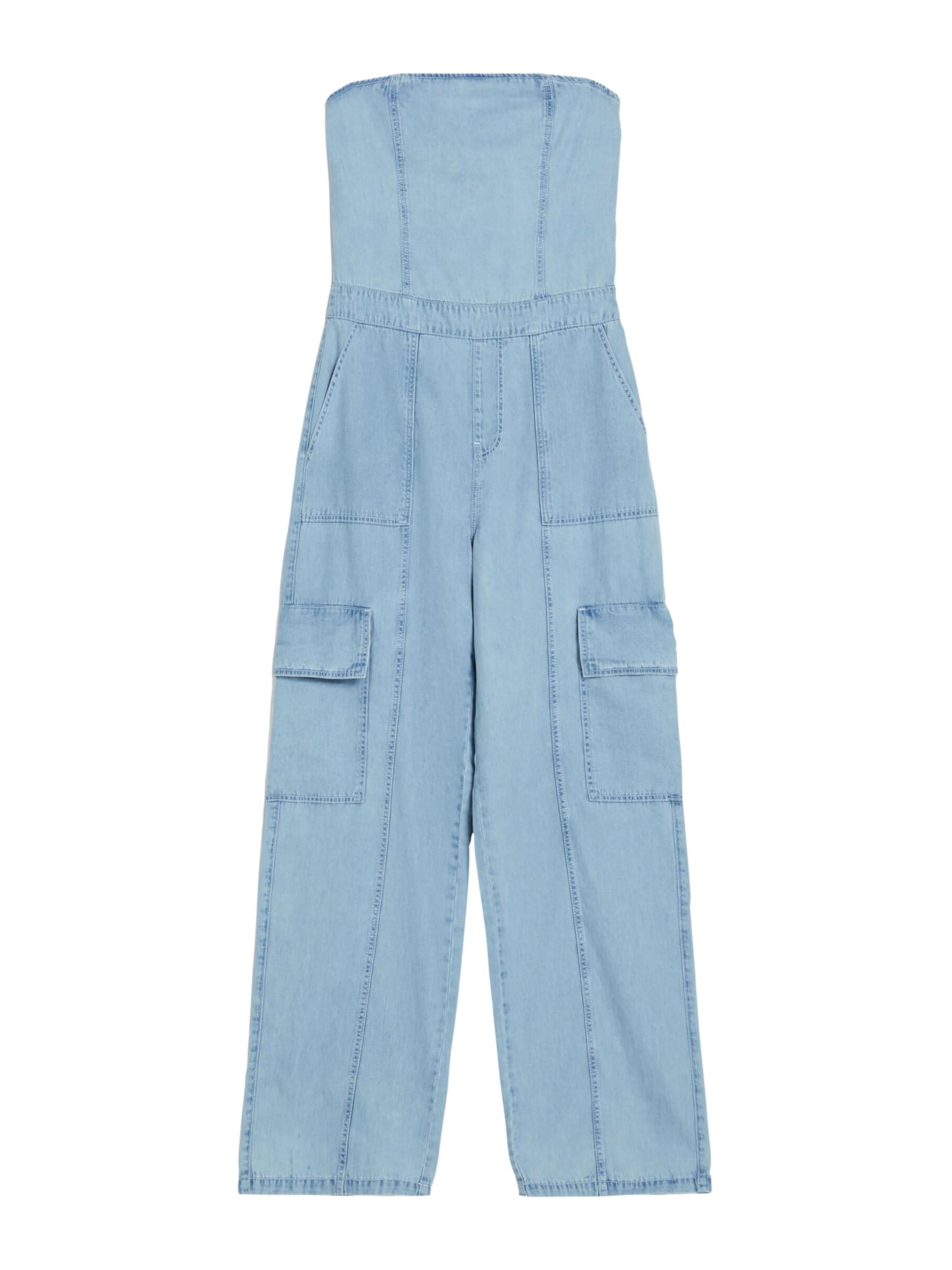 Bershka Jumpsuit i blå: framsida
