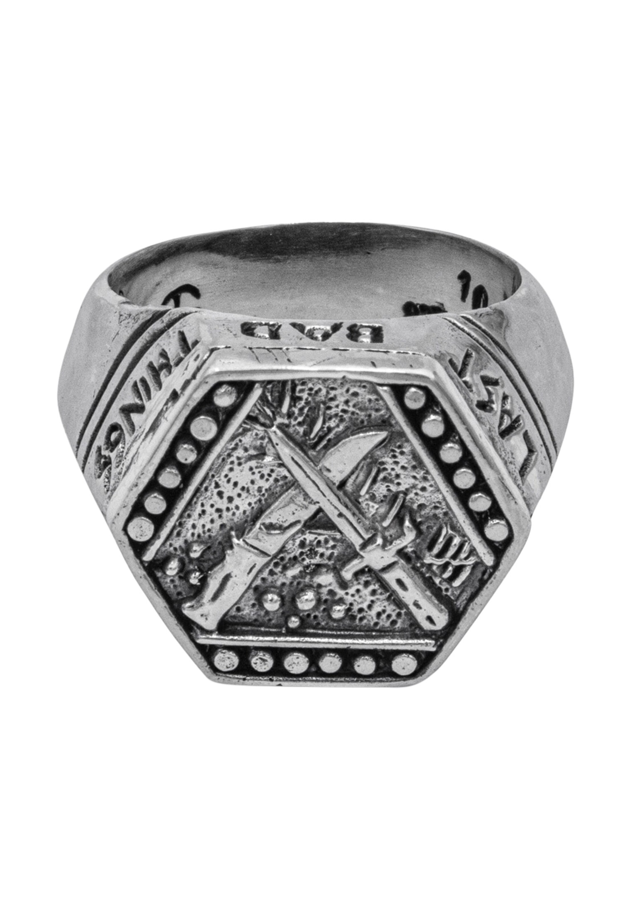 Haze&Glory Ring 'Knife' in Silber