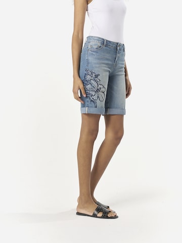 KOROSHI Regular Jeans i blå