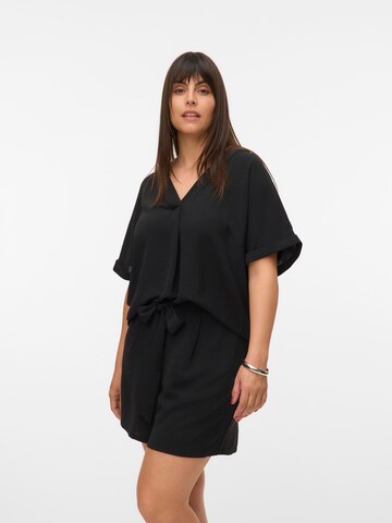 Vero Moda Curve Tuniek 'VMCalva' in Zwart: voorkant