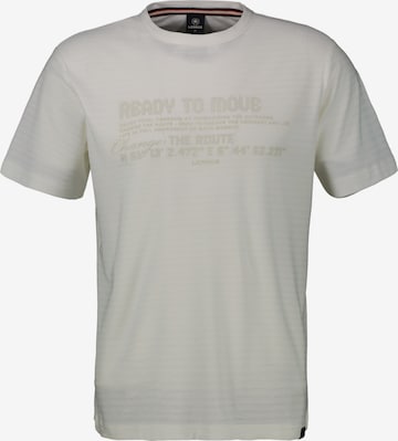 T-Shirt LERROS en blanc : devant