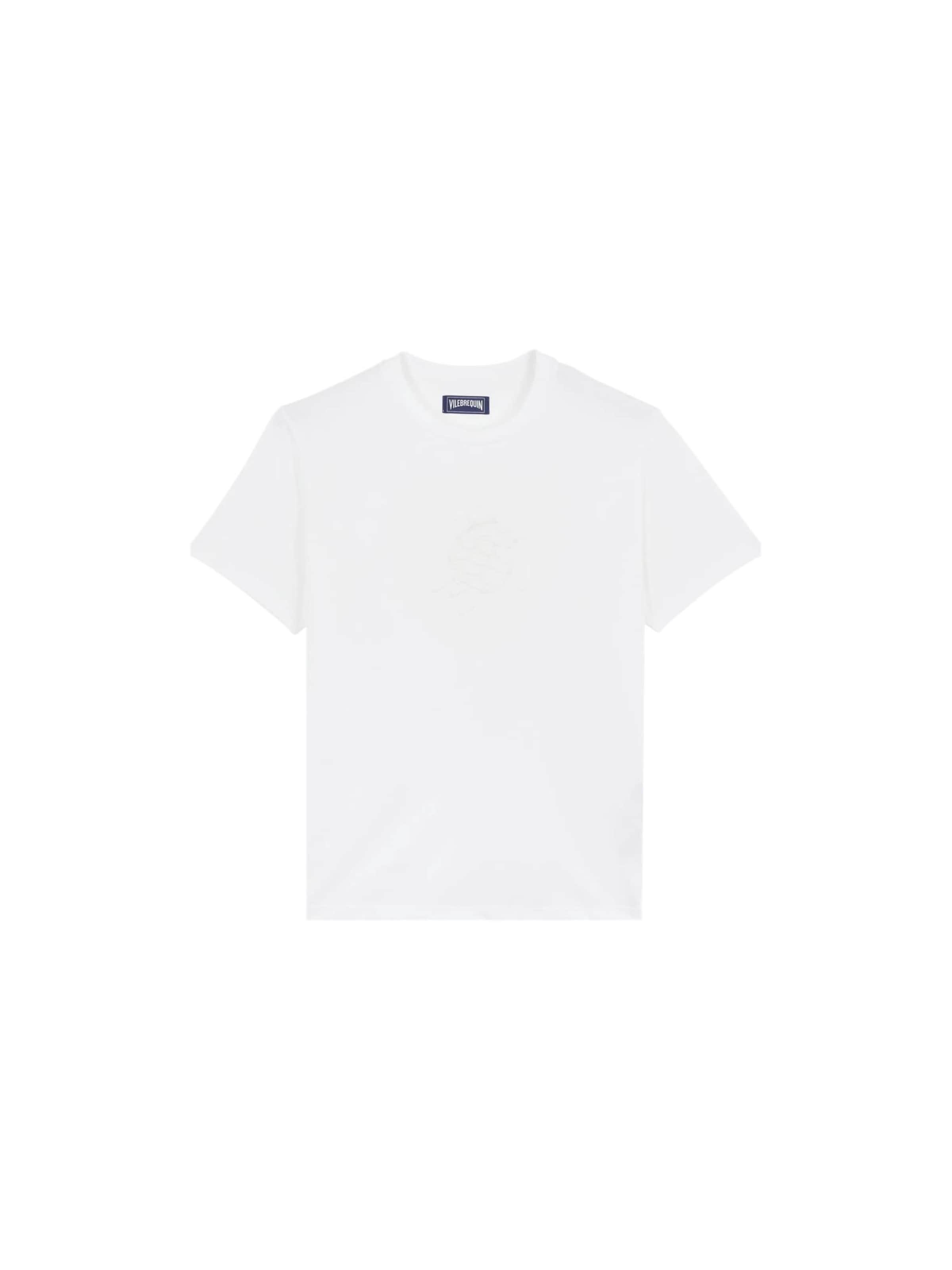 Vilebrequin - Camiseta en blanco: frente