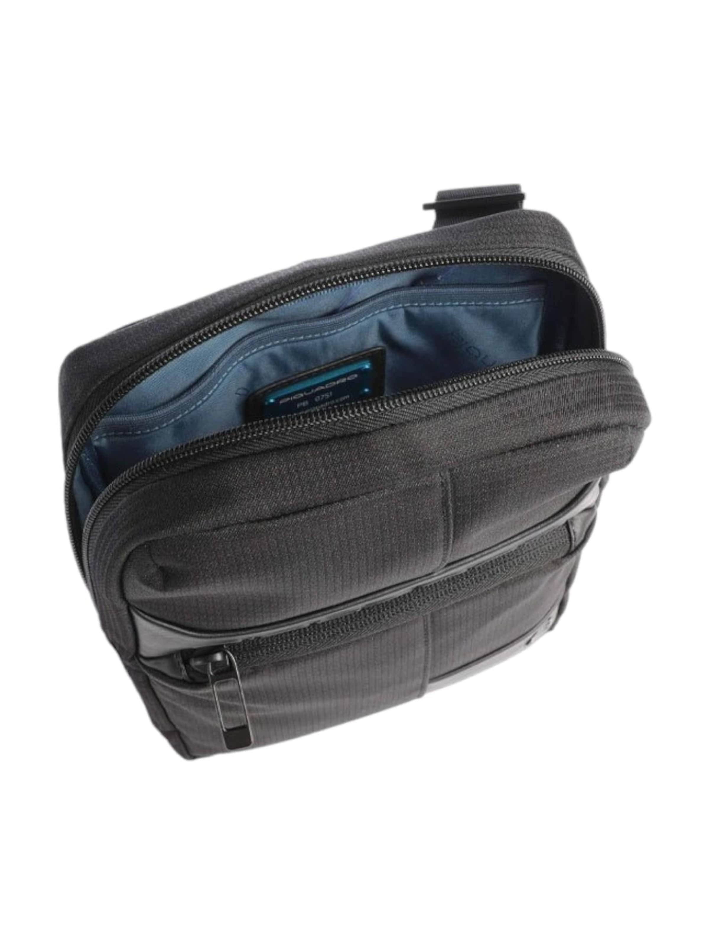 Piquadro - Bolso de hombro en negro