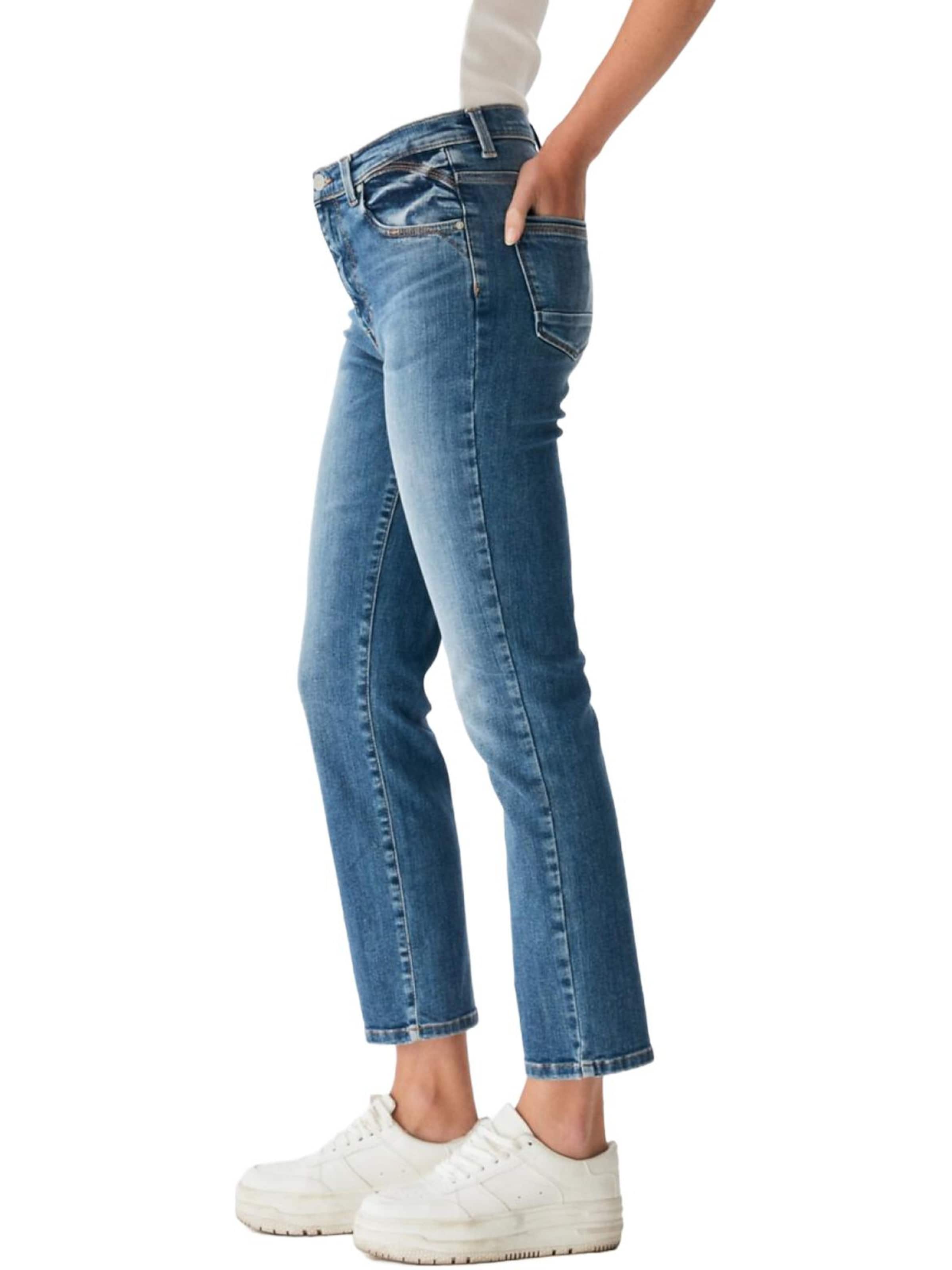 regular Jeans 'LTB Jeans Nena B Straight Leg High Waist Jeanshose' di LTB Jeans in verde