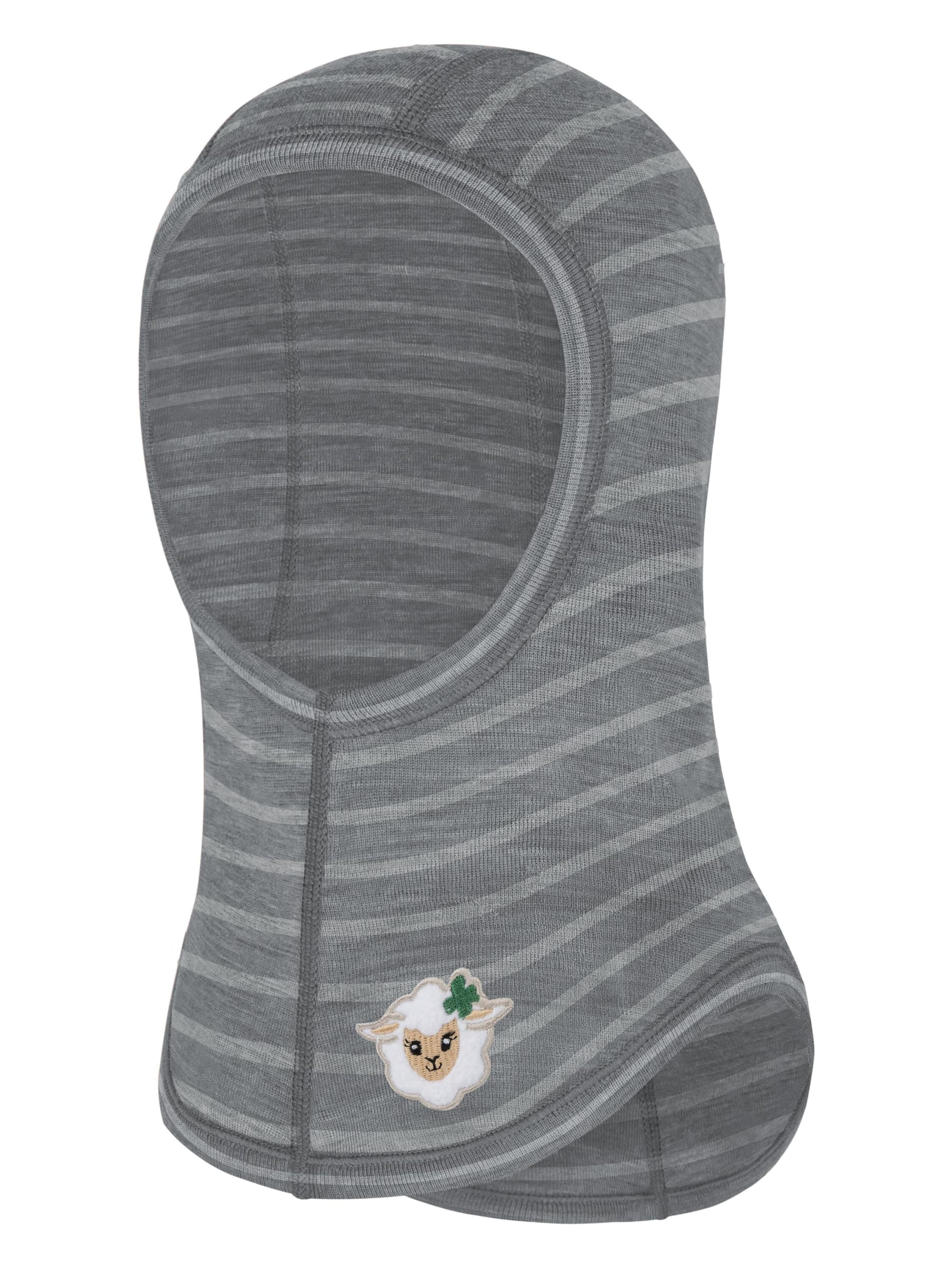 normani Sturmhaube 'Masterton' in Grau: Vorderseite