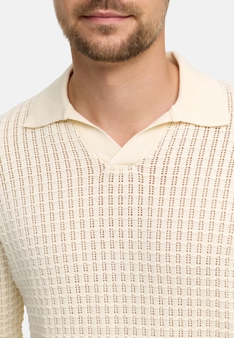 JEFF Sweater 'JFLane' in White