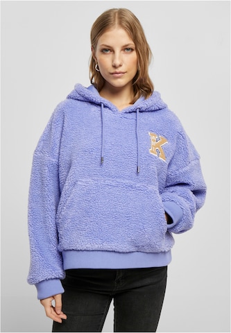 Karl Kani - Sweatshirt em roxo: frente