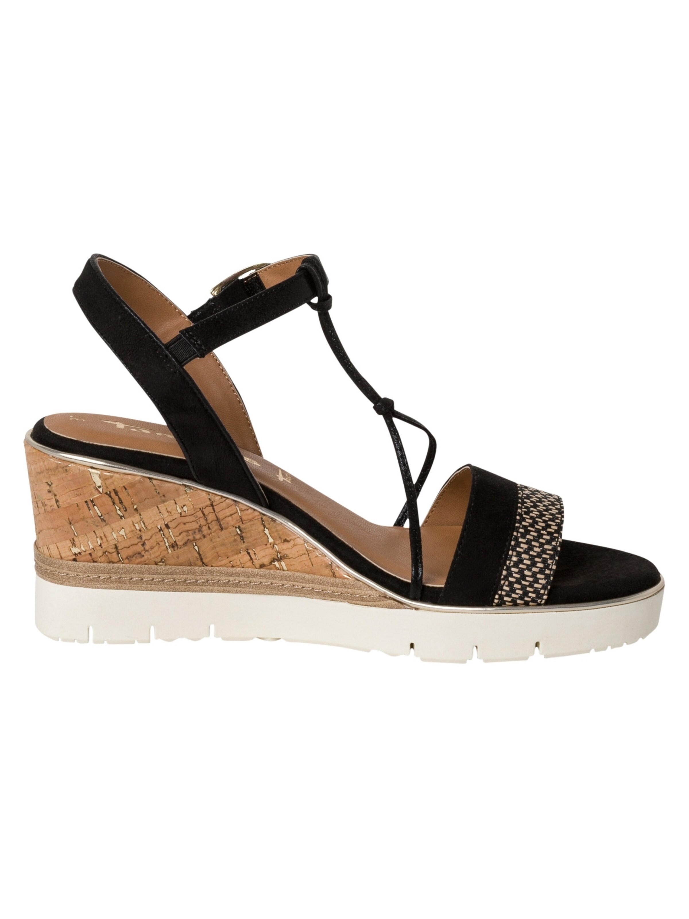 Sandales Tamaris en noir